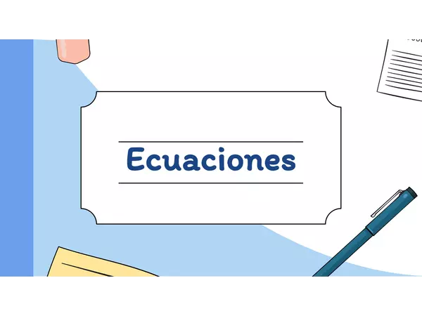 PPT ecuaciones