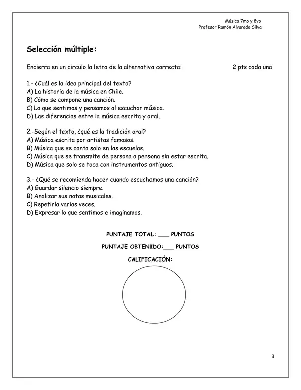La Música y lo que despierta en ti
