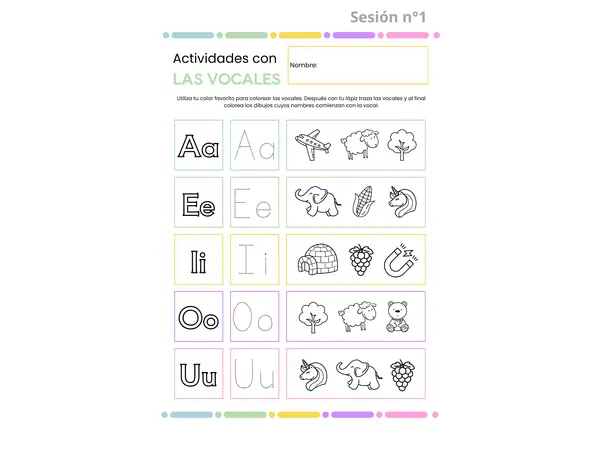 Las vocales
