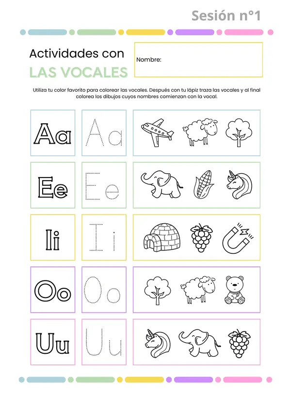 Las vocales