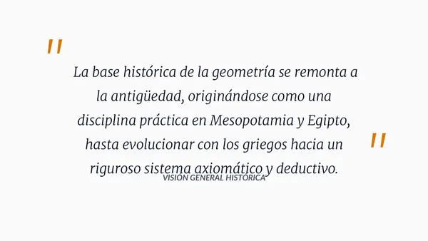 HISTORIA DE LA GEOMETRÍA