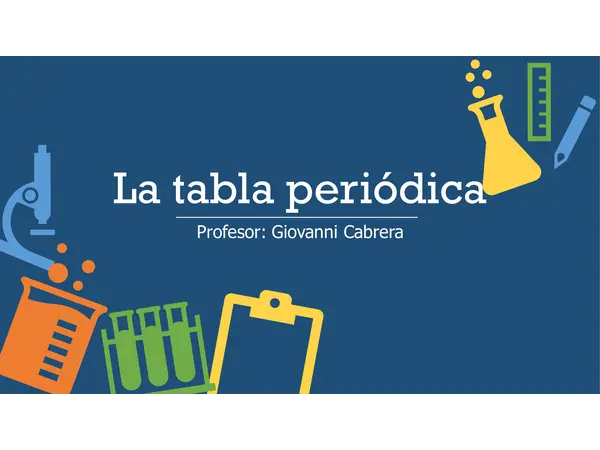 Tabla periódica