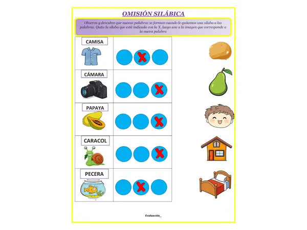 Omisión Silábica
