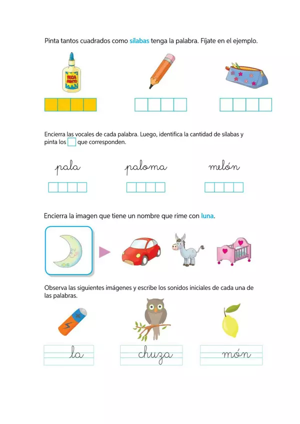 Prueba de Conciencia fonológica