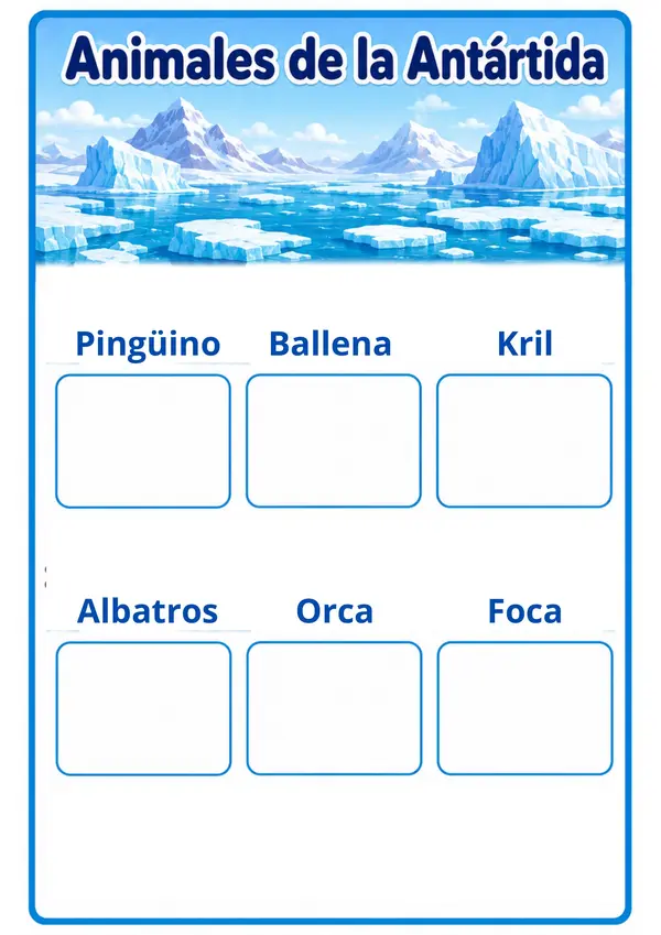 Mi libro de Asociación Visual - Hábitat de los Animales