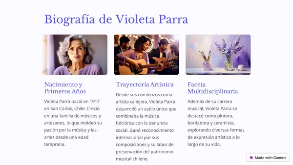 Introducción a Violeta Parra