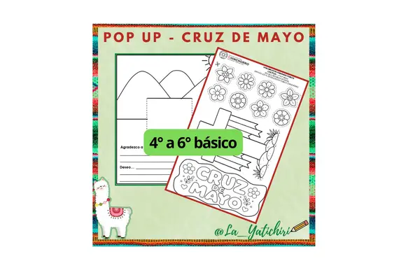 POP UP cruz de mayo