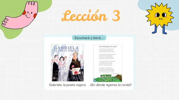 PPT Lección 3 Leo Primero 2° Básico