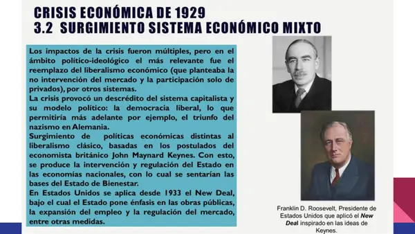 Estado de Bienestar y crisis del liberalismo