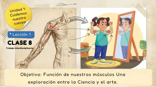 Clase 8 Lección 1 Unidad 1 "Cuidemos nuestro cuerpo" Trabajo Interdisciplinario.- 2° Básico