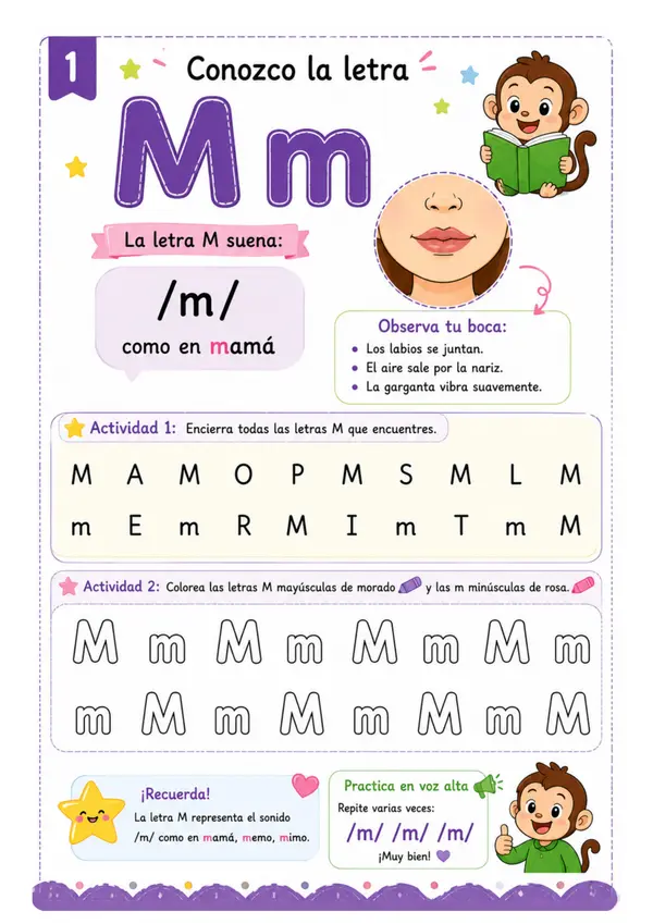 Letra M