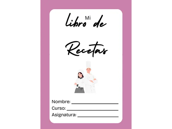 Mi libro de recetas