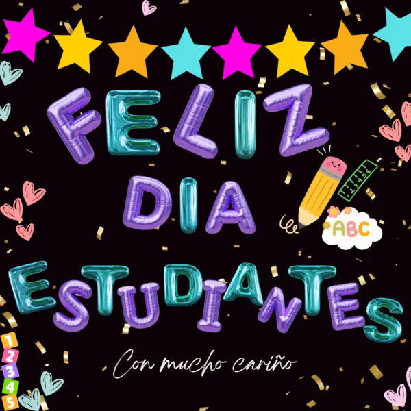 Feliz día del estudiante