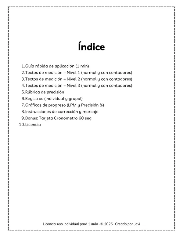 2° básico | Evaluación de fluidez (LPM) – 3 niveles + rúbrica + registros + gráficos (B/N | No-Prep)
