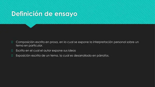 Clase PPT: ¿Cómo escribir un ensayo? Estructura, características y pasos