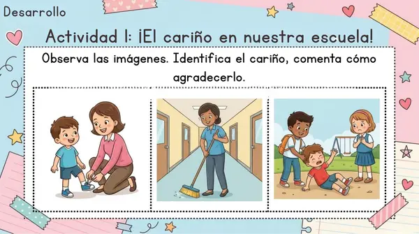 Clase 5 "Descubriendo el cariño a nuestro alrededor" 2° Básico