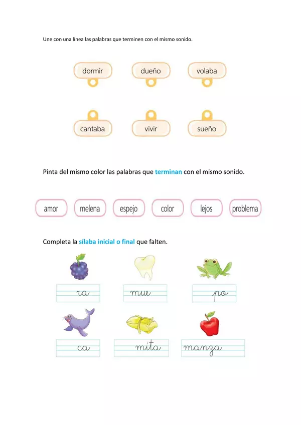 Prueba de Conciencia fonológica