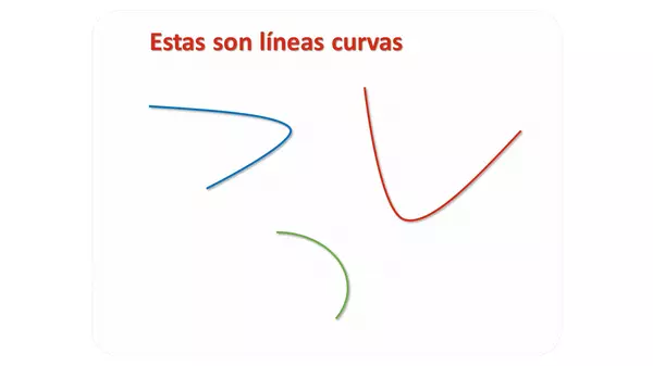 lineas curvas y rectas
