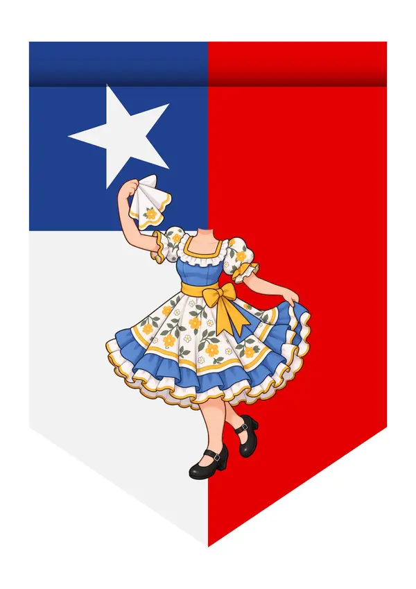 BANDERINES - PERSONALIZABLES - FIESTAS PATRIAS