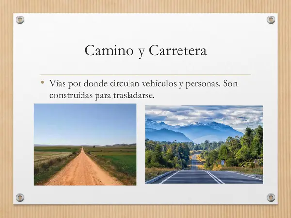 Elementos culturales del paisaje 1° básico