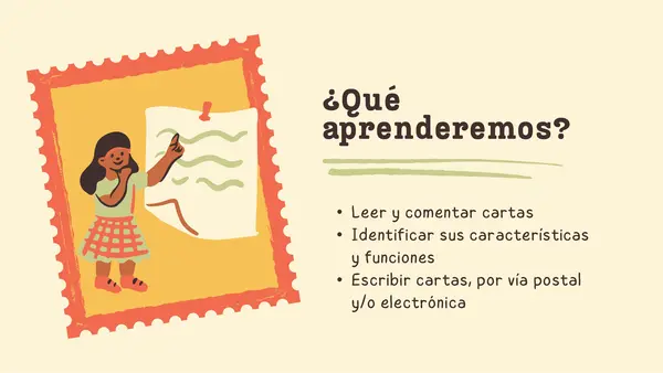 La carta. 