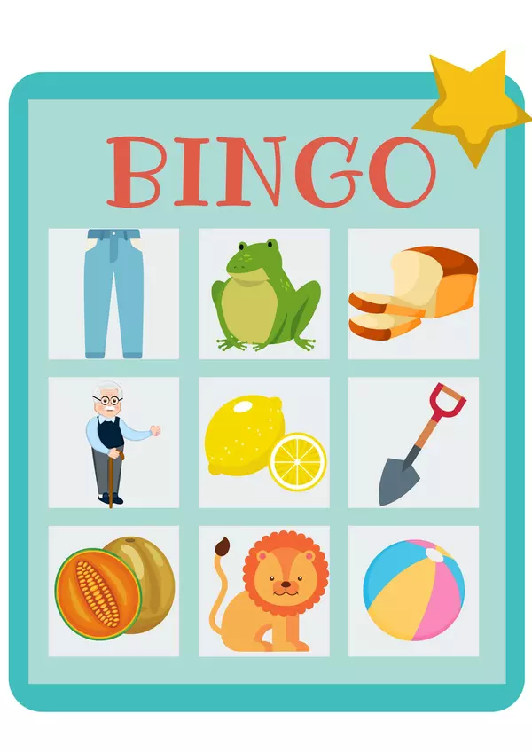 Bingo Lector (Letras M, N, L, P, T, S)