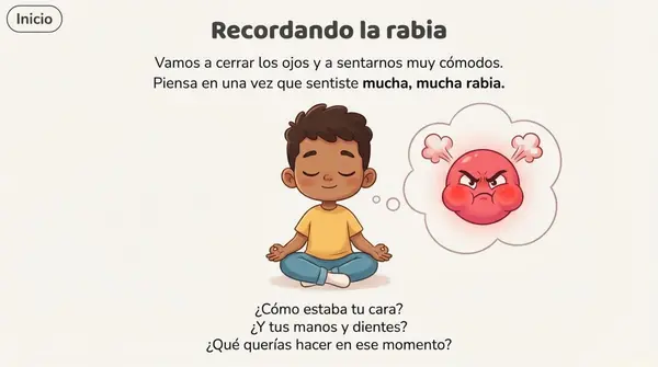 Sesión 2 "Una rabia que no daña" 2° Básico - SENDA
