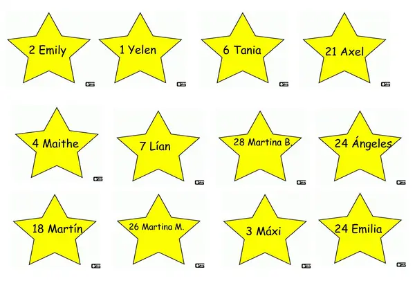 Estrella cumpleaños
