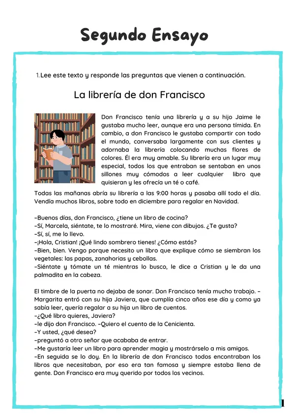 Ensayo SIMCE N°2 Lenguaje 4° Básico: Narrativa, Poesía y Gramática