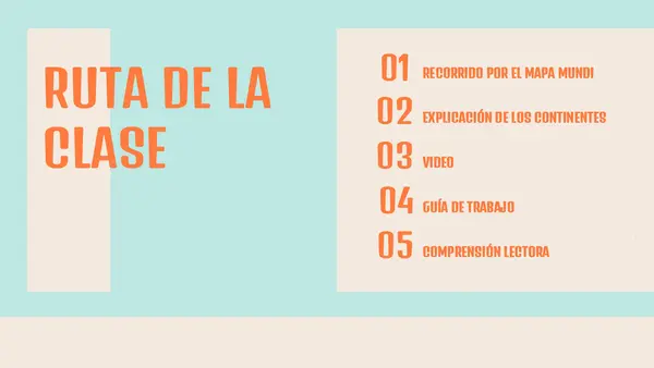 Los continentes del mundo