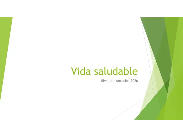 Vida saludable 