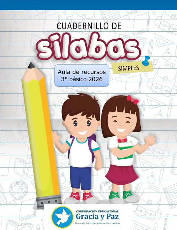 CUADERNILLO PARA REFORZAR LECTO ESCRITURA 1