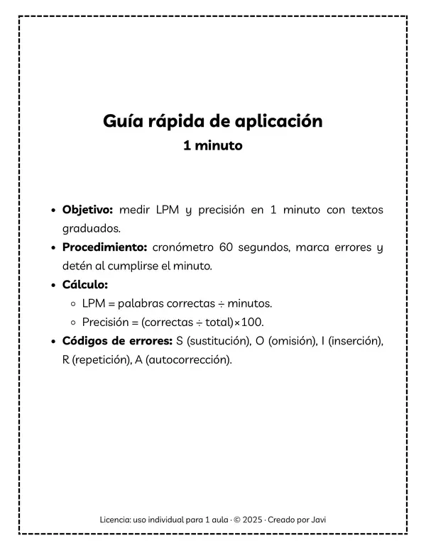 2° básico | Evaluación de fluidez (LPM) – 3 niveles + rúbrica + registros + gráficos (B/N | No-Prep)