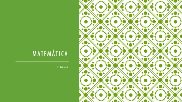 Matemática 3°básico- perímetro clase 1