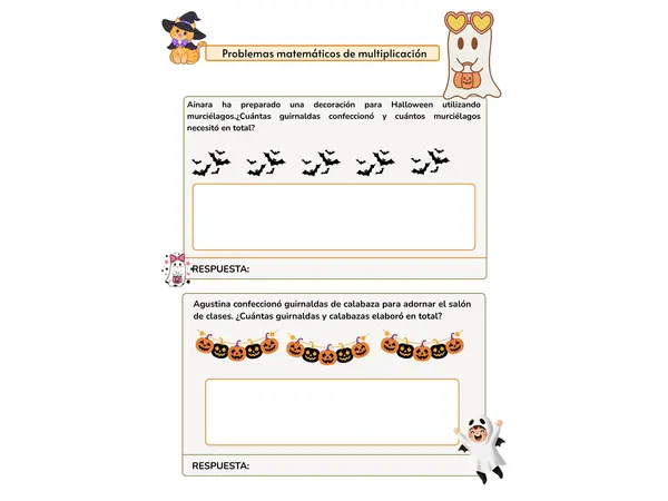 Problemas de multiplicación