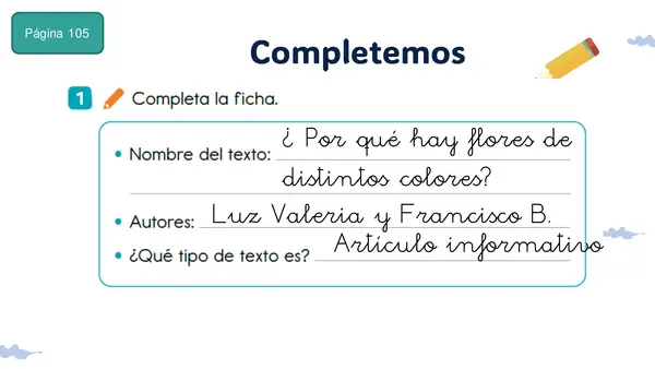 Lección 6. Leo Primero 2°  año básico