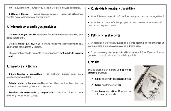 ARTES - Trazos a mano alzada