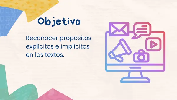 Propósito de los medios de comunicación mediáticos.