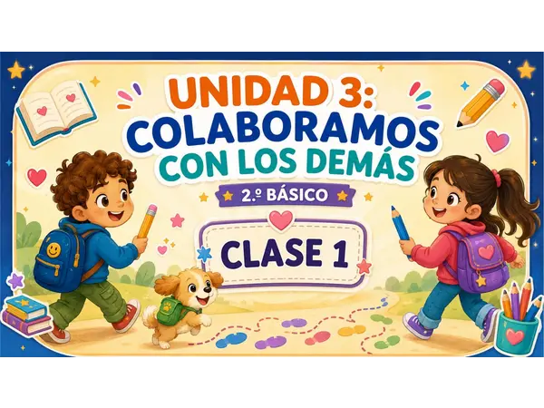 Unidad 3: "Colaboramos con los demás"
