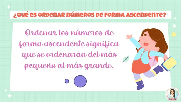 Orden ascendente de números