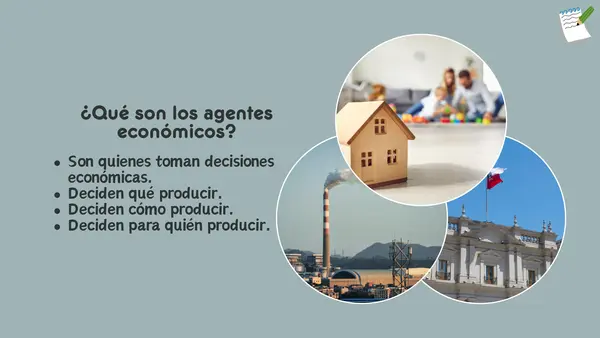 Los agentes económicos | Economía y Sociedad