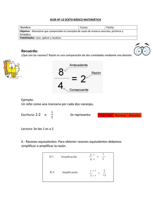 Concepto de razon
