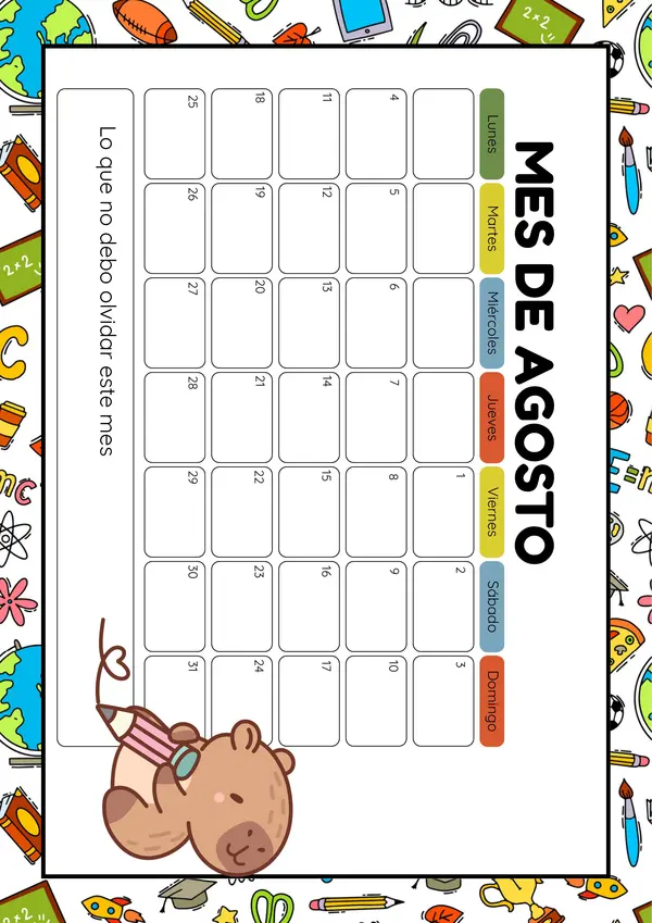 Kit: Vuelta a clases 2° semestre