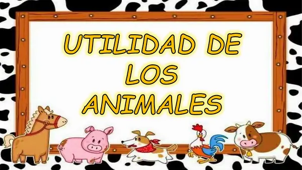 UTILIDAD O DERIVADOS DE LOS ANIMALES