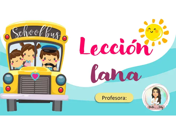 Clase 2 Lección lana