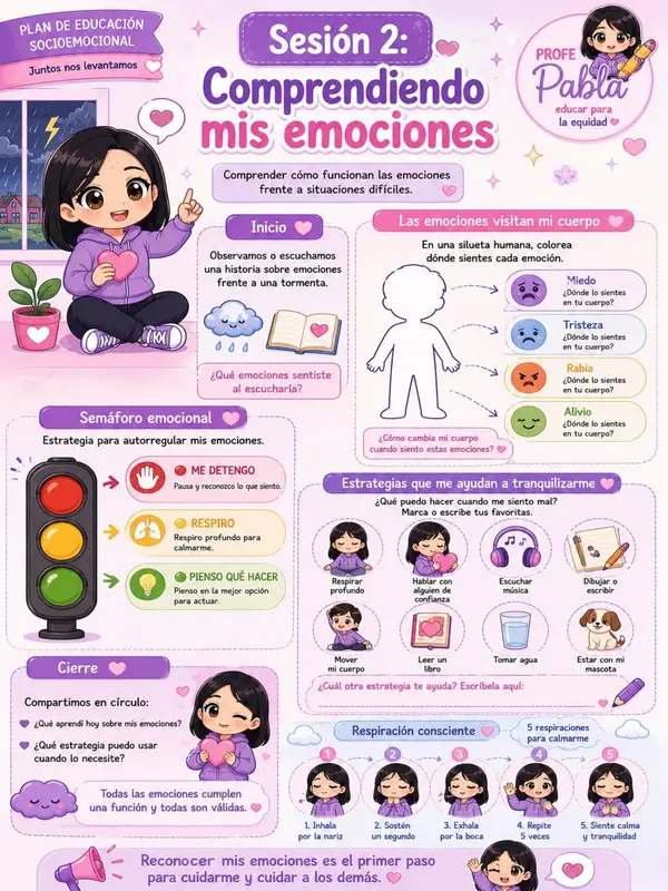 Planificación Socioemocional "Juntos nos levantamos" 
