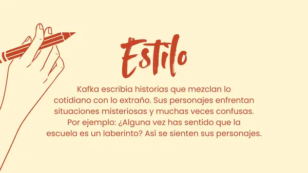 Presentación de Franz Kafka