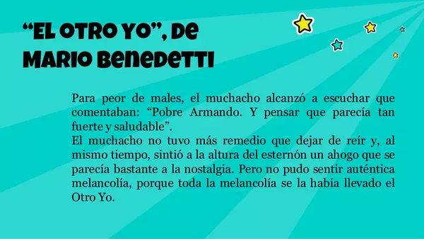 Comprensión lectora 7 "El otro yo"