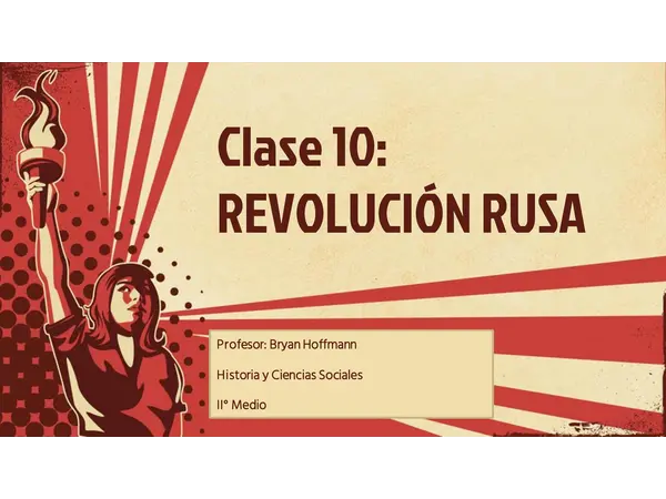 U1 C10: Revolución Rusa