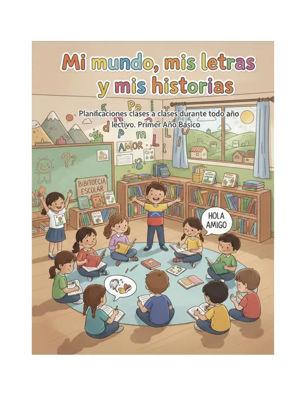 PRIMER AÑO, PLANIFICACIÓN CLASE A CLASE PARA TODO EL AÑO LECTIVO